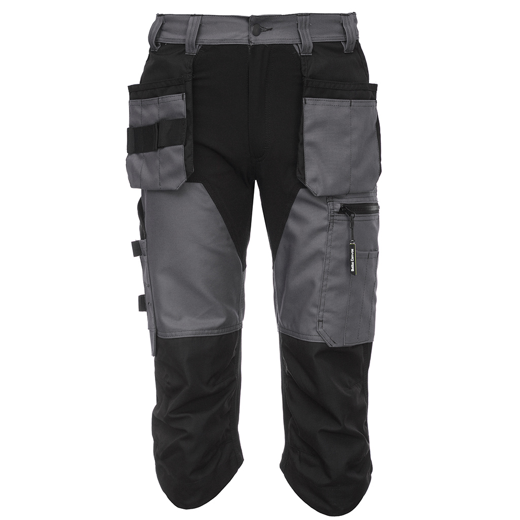 BOSAFETY MASHUP ripptaskutega stretch 3/4 piraadipüksid