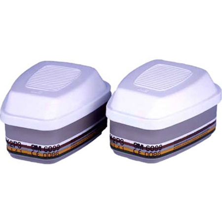 3M 6099 gaasifilter A2B2E2K2HgP3R + Form